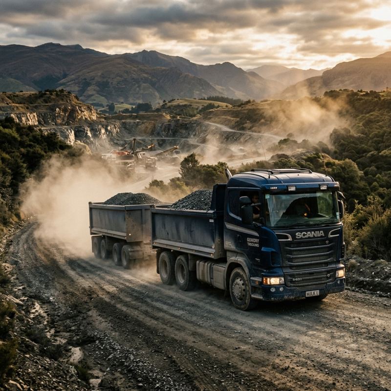 Cartage construction work